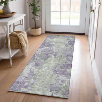 Tapis intérieur / extérieur lavable abstrait Folcroft