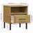 Nightstand Bedside Table with Drawer Bed Table Solid Pine Wood OSLO-527587096