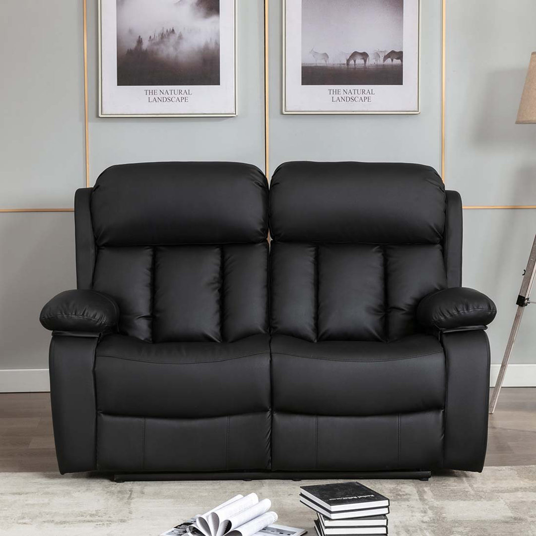 Deneka 2 Seater Linen Reclining Sofa