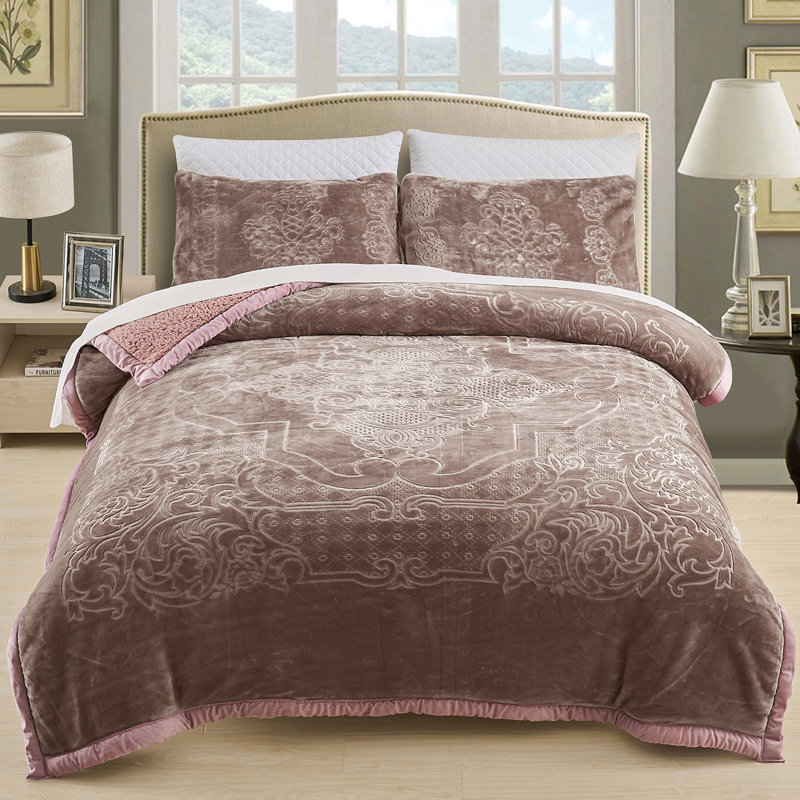 G-Lily-S20210916 Plain Weave / Muslin Blanket, Brown