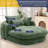 Cloudlike Chenille Chaise – Compression-Molded Foam Lounge-655036099