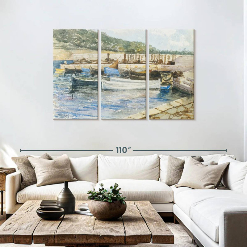 Mehar Classic Boats, 48" H x 74" W
