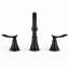 Robinet de salle de bain espacé High-Arc avec ensemble de drain (ensemble de 2)-128592700