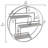 Quinten 1 Piece Circle Metal Accent Shelf