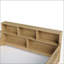 Lit double en bois avec garde-corps et rangement latéral pour les chambres modernes et fonctionnelles-1598782662
