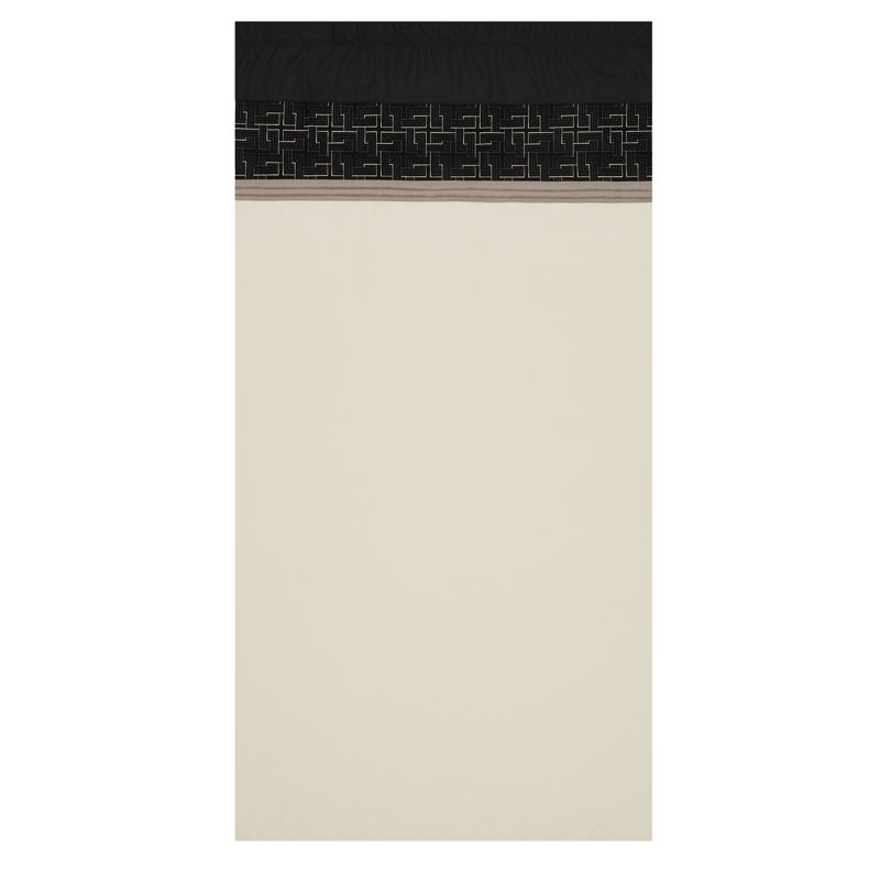 Geo Embellished Curtain Panels