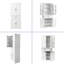 Rangement pour salle de bain Djamshid