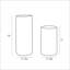 Kendir Glass Candlestick