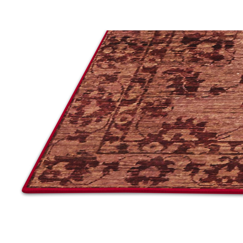 Tapis décoratif multicolore à motif abstrait, Rectangle 8 pi x 12 pi