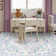 Kaldi Floral Washable Area Rug Non-Slip Stain Resistant Low-Pile Boho Large Indoor Throw Carpet