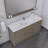 Feike 60'' Single Bathroom Vanity with Solid Surface Top-1118931190