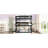 Twin Over Bunk Bed, Black - Crafted From Rubber Wood With Detachable Function Triple Bed In With For Practical Bedroom-820559480