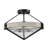 Pantalea Glass Semi Flush Mount
