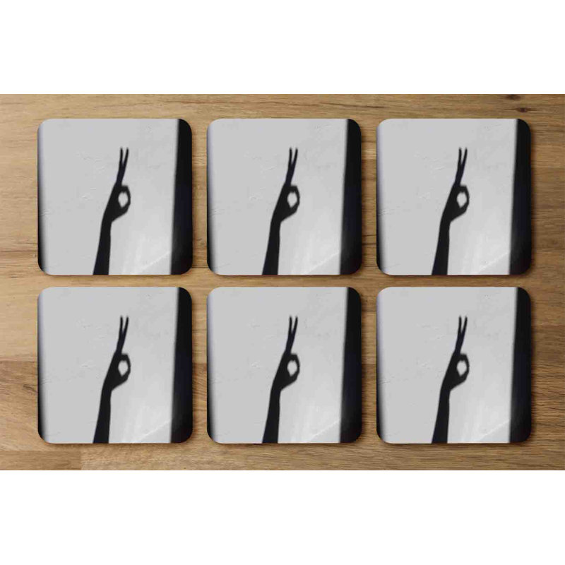 Soroka Square 6 Piece Coaster Set