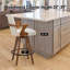 Tabouret de comptoir pivotant 27 po H-1537904198