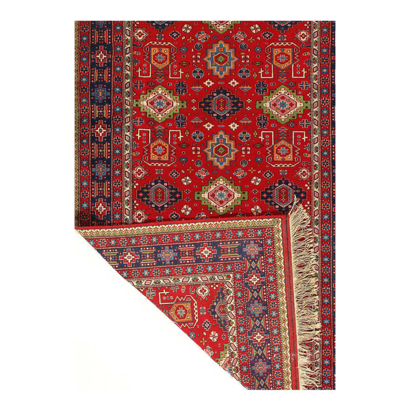 Oriental Area Rug in Red