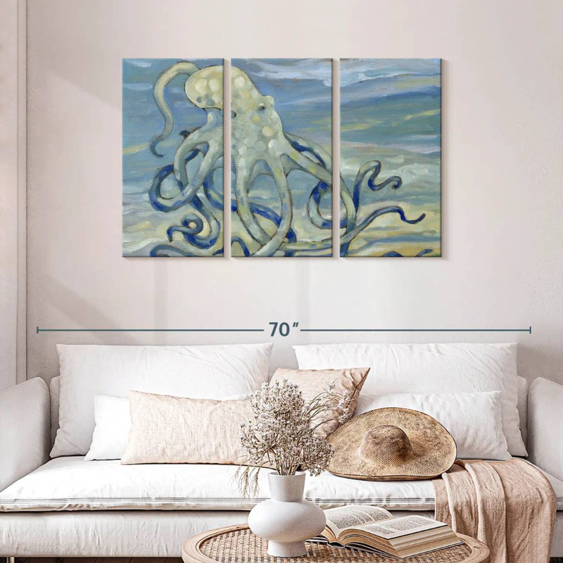 Brampt East Point Octopus, 28" H x 45" W