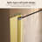 Bafv 34" W x 58" H Frameless Folding Tub Door with 1/4" (6mm) Thick Tempered Glass-112902413
