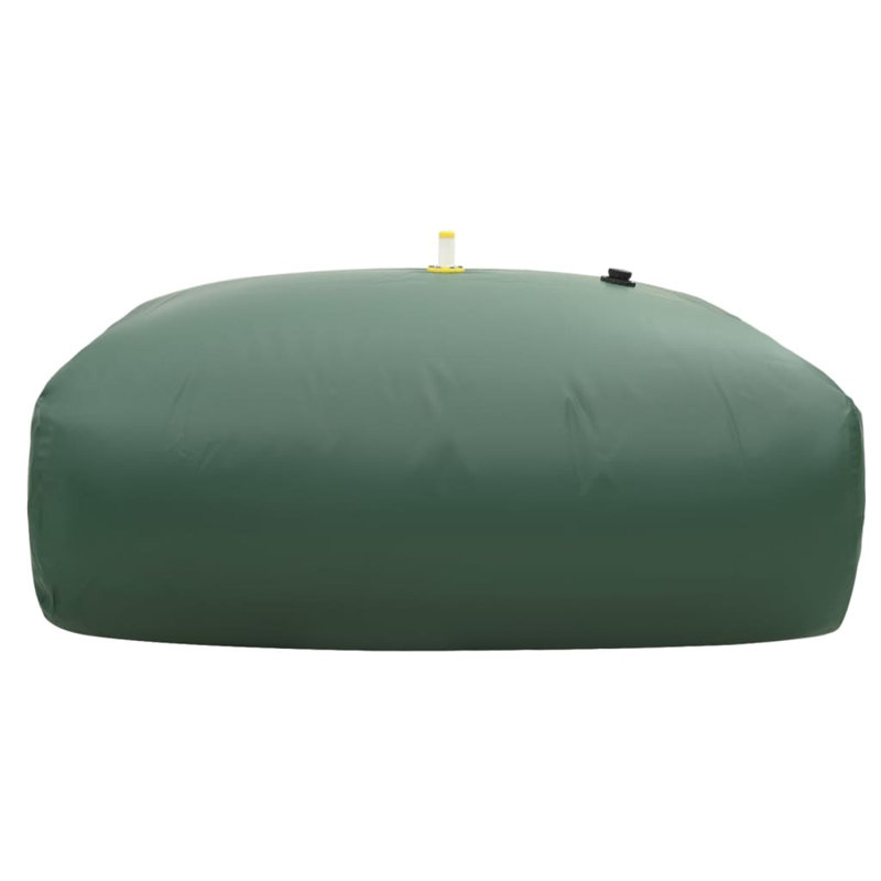 Grand réservoir d'eau roulant en PVC vidaXL, 122 gallons, Vert