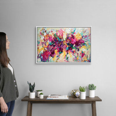 "Invitation" Painting Print on Canvas by Amira Rahim