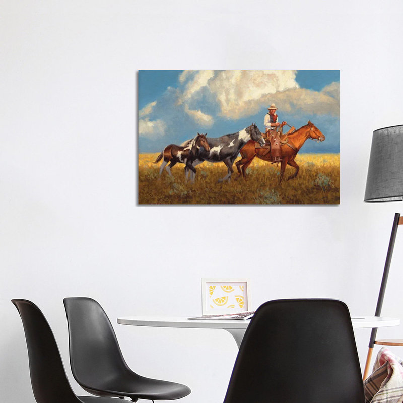 Coming Home par - Toile tendue, H 26 po x l 40 po x 1,5 po