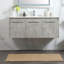 Ensemble de meuble-lavabo simple mural 48 "Penn-2117283819