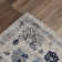 Rectangle Geometric Power Loom Polypropylene Area Rug in Gray
