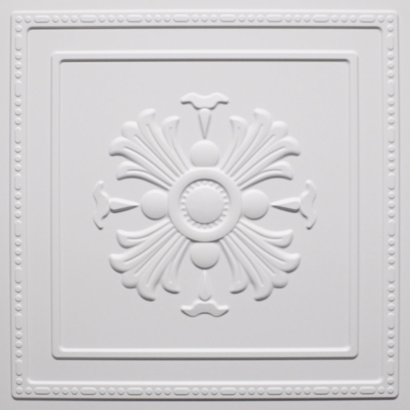 Panneau mural 3D blanc 19,7 po x 19,7 po Falkirk Ross (paquet de 5)