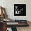 «Eat, Drink, Enjoy», art textuel sans cadre-575290739