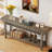 Holzhauer 70.8'' Solid Wood Long Console Table-737725821