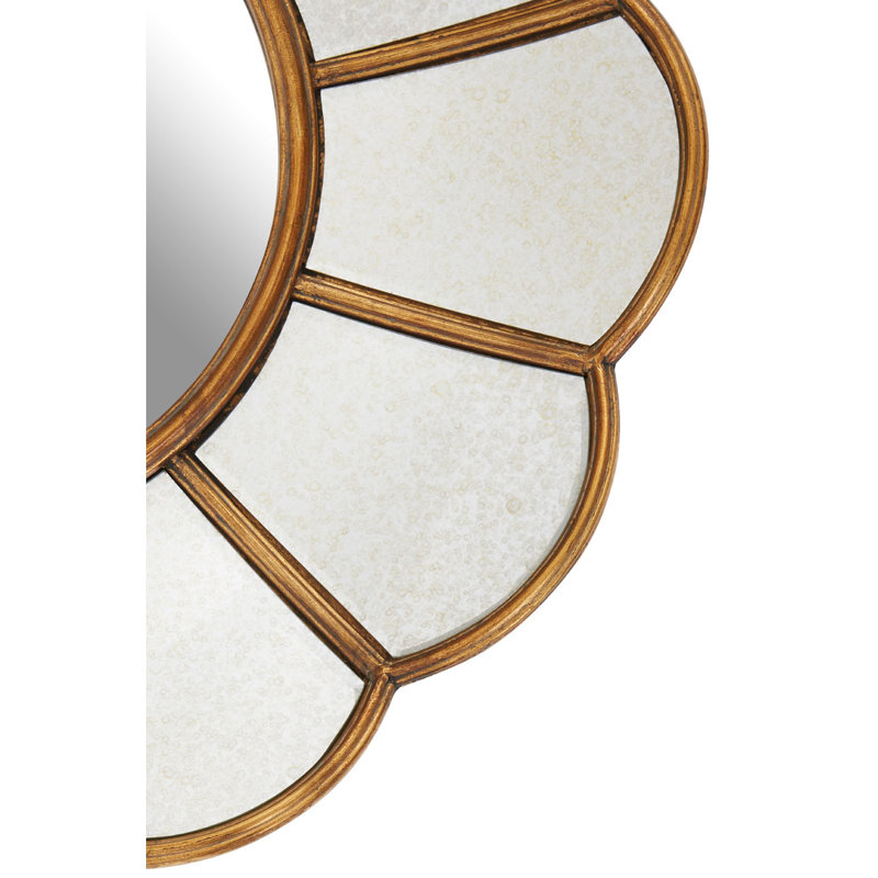 Smotherman Metal Flat Wall Mirror