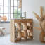 Miho Solid Wood Bookcase