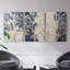 Lanscape Study Series LVII - Ensemble de 3 toiles tendues avec châssis - Prêt à être accroché-634280420