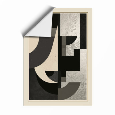 Abstraction Geometric - Framed Print