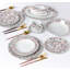 Waterside 35pc Bloomsbury Porcelain Dinner Set