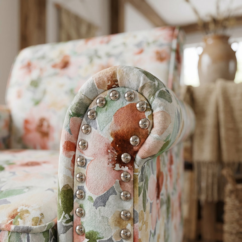 Élégante chaise d'appoint Barnet avec pieds en bois massif | Solution de siège compacte et élégante pour les petits espaces et les maisons modernes