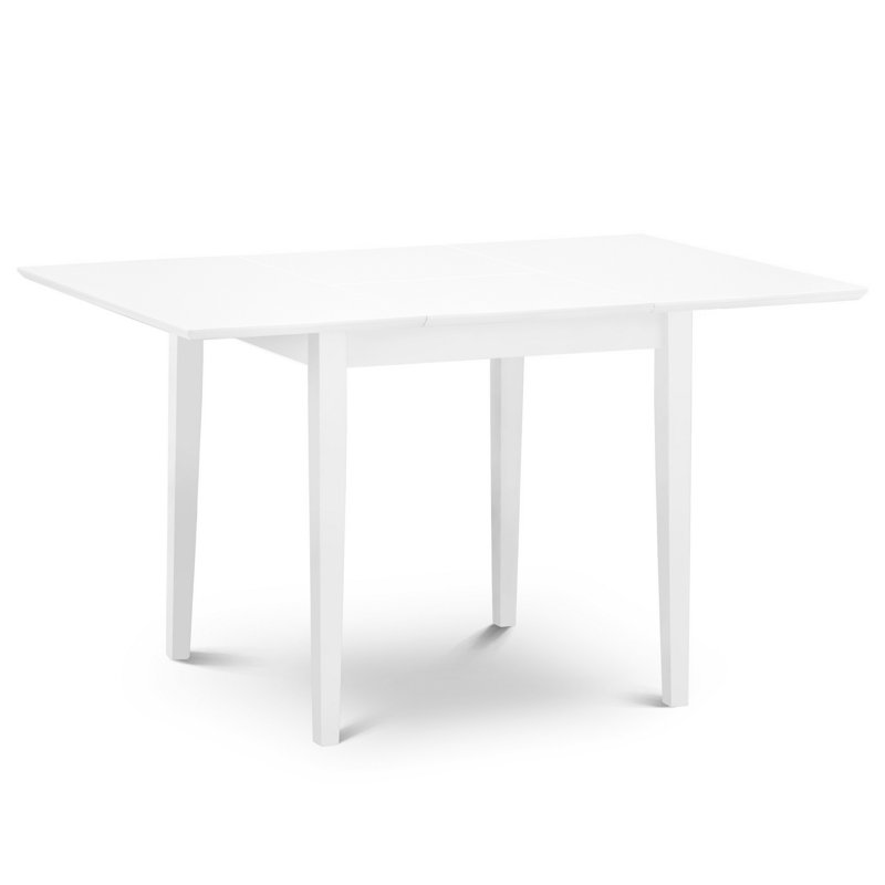 Cohan Extendable Solid Wood Top Dining Table, White