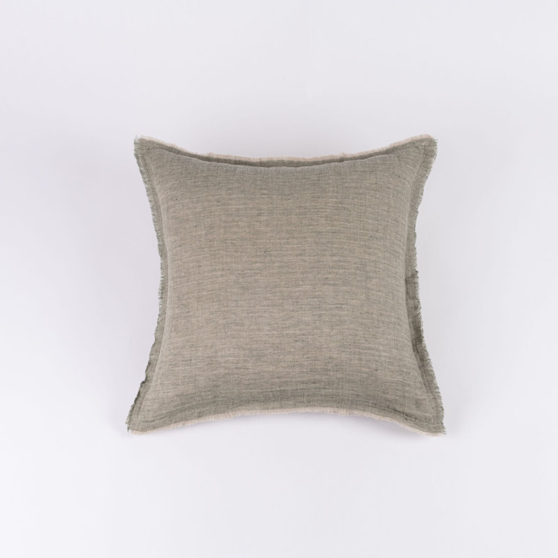 KENT PILLOW, OCHRE/NATURAL, EURO, Kale