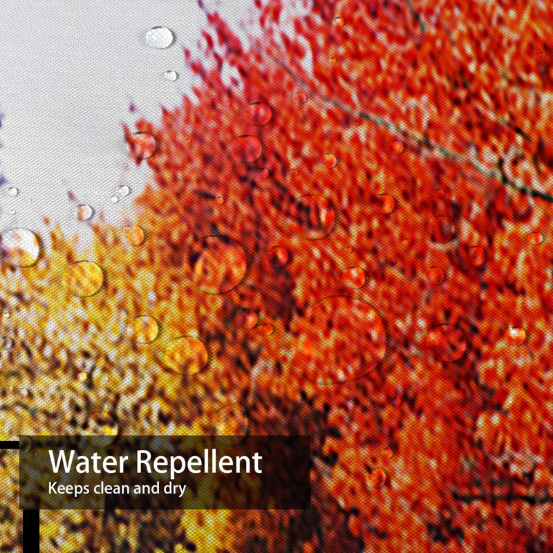 Rideau de douche Autumn River, L 72 po x l 78 po