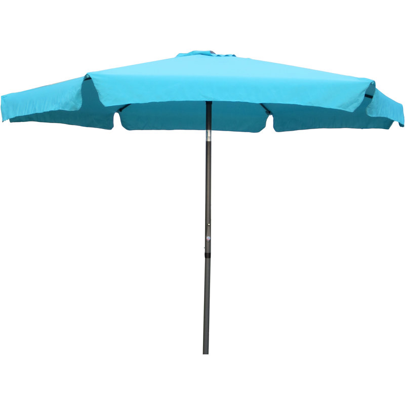 Parasol de marché 9 pi Patson, Bleu Aqua