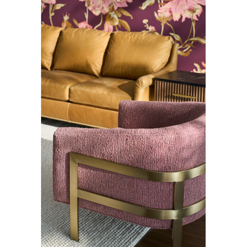 Olivia Sofa, 1111 Brown, Almond Buff