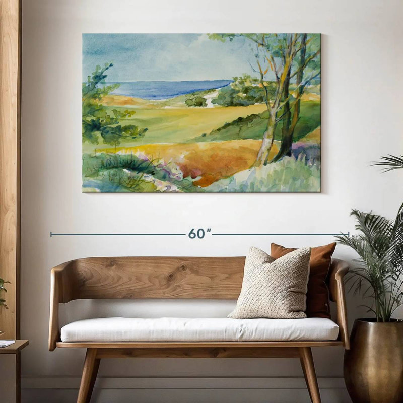 Alvord Distant Ocean View, 32" H x 48" W