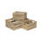 Wood 3 Piece Organiser Box Set