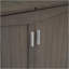 Queen Size Murphy Bed With Built-In Charging Station, Antique Grey