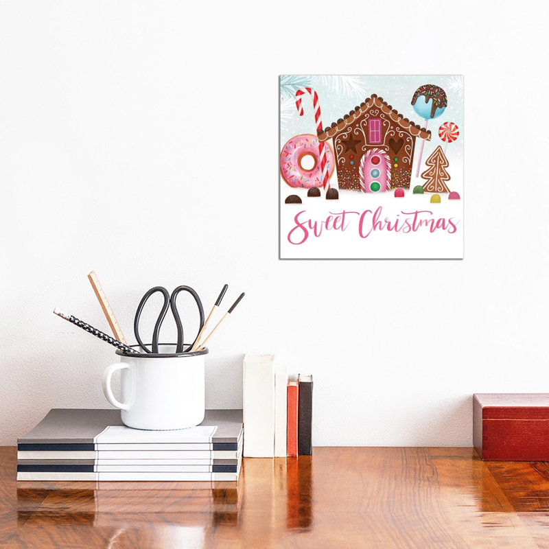 Sweet Holidays Collection A by Victoria Borges - Wrapped Canvas Gallery-Wrapped Canvas Giclée, 30.48 cm H x 30.48 cm W