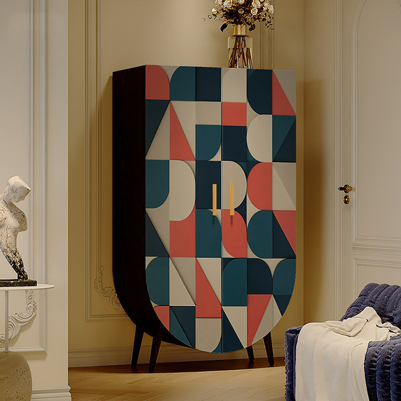 Garde-robe de chambre moderne et simple