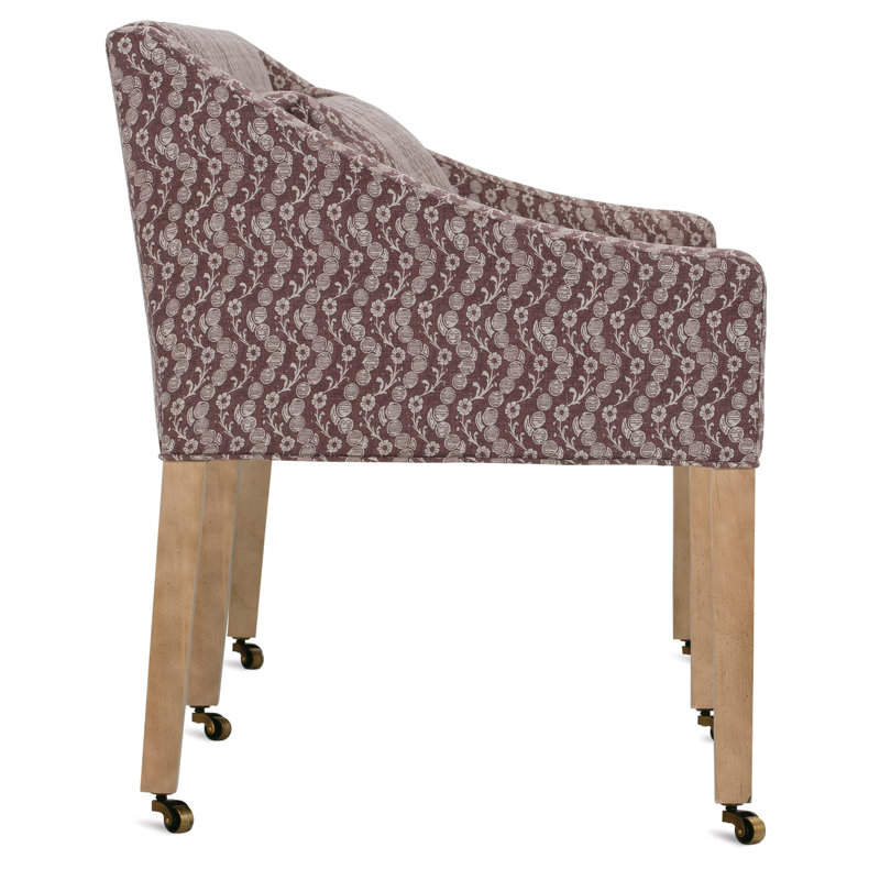 Maroon Espalier Odessa Dining Banquette