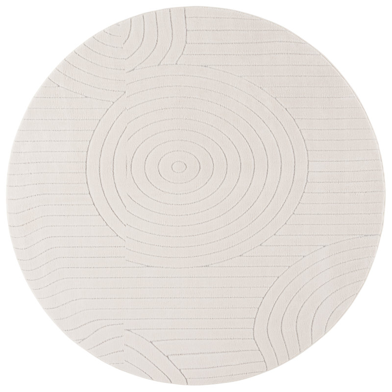 Tapis ivoire Versaillies 664, Rond 6 pi