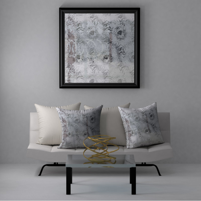 Housse d’oreiller carrée et confortable Dynamic comfy, 20 po x 20 po