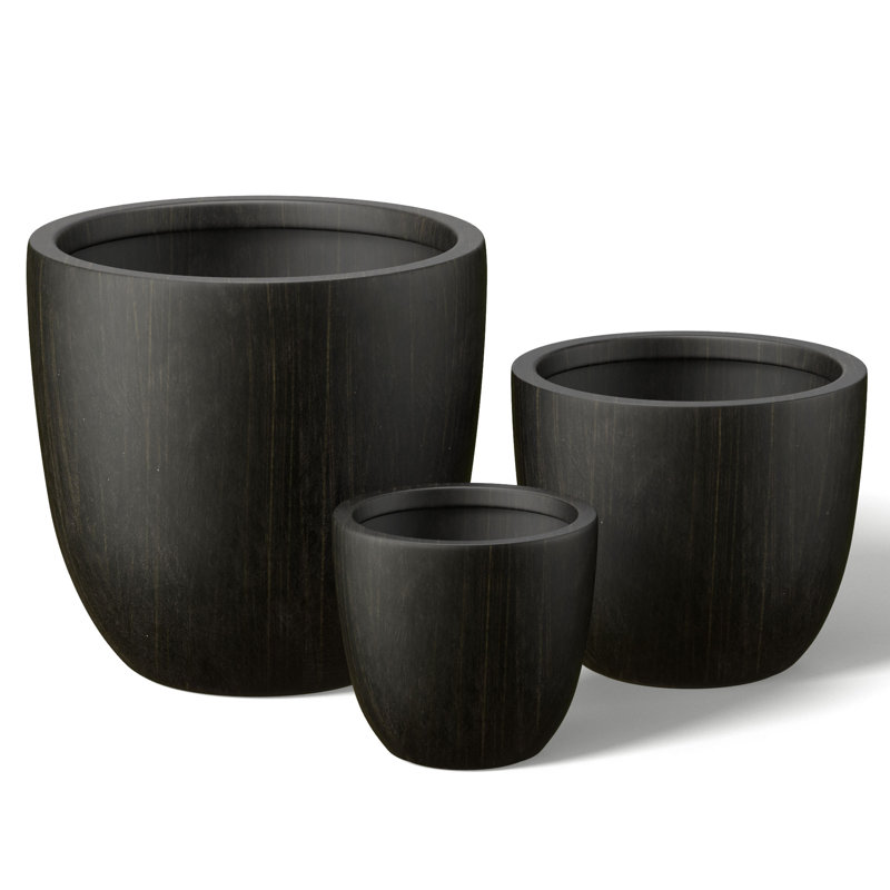 Jardinière Lughan, Noir bronzé